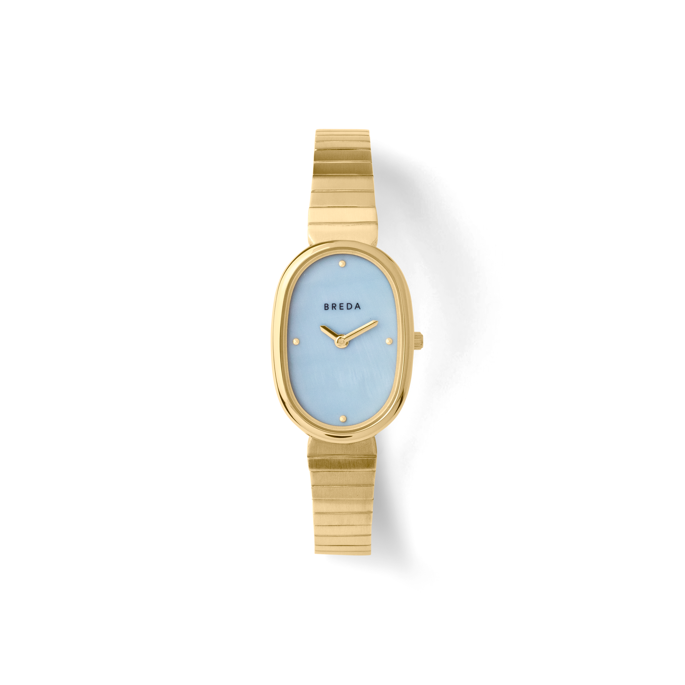【BREDA】JANE 腕時計 1741c Jane Bracelet Watch 23mm Gold-Plated | Mother of Pearl Dial