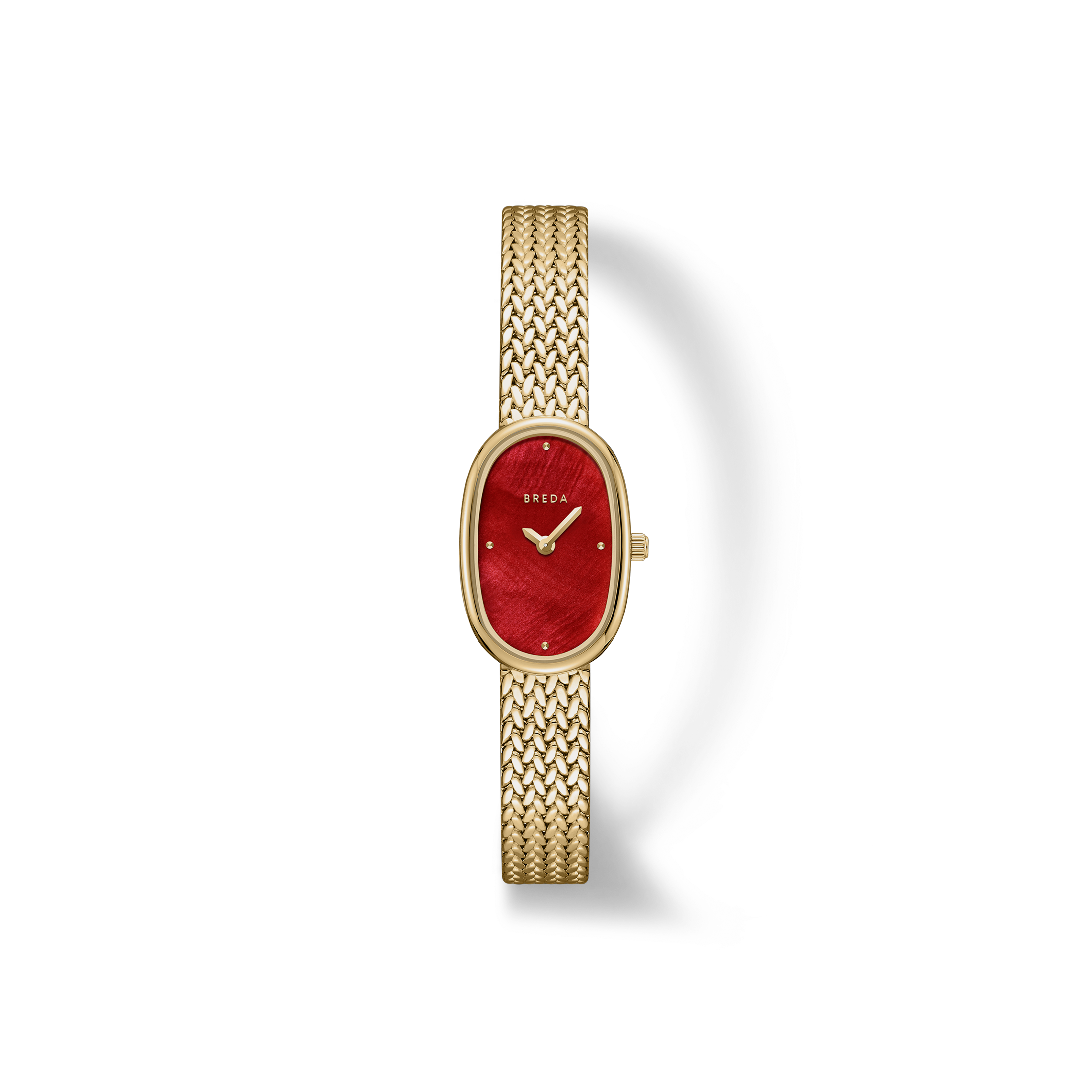 【G.E.M.】ジェドピラーペンデュラム （Sサイズ） Jane (Tethered) | Small 18mm - Gold/Scarlet – BREDA