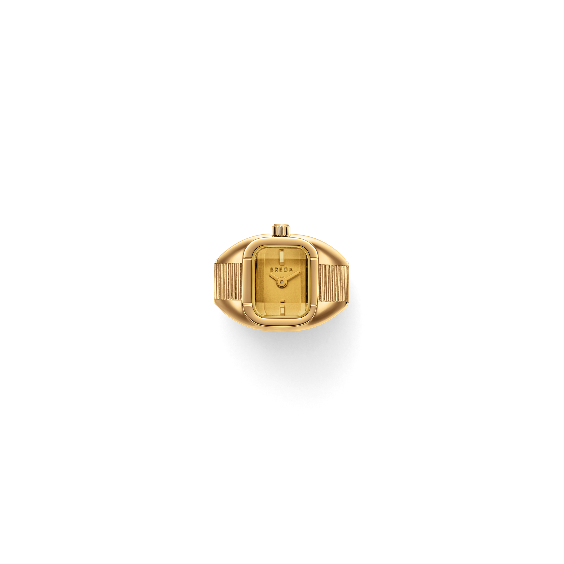 Nocturne Time Ring - Deep Gold/Amber – BREDA