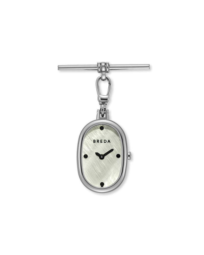 Jane (Time Charm) - Silver/Ivory