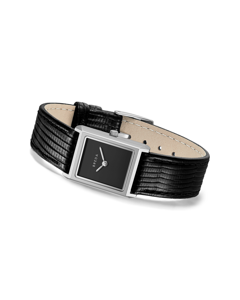Virgil (Lizard Embossed) - Silver/Black/Midnight
