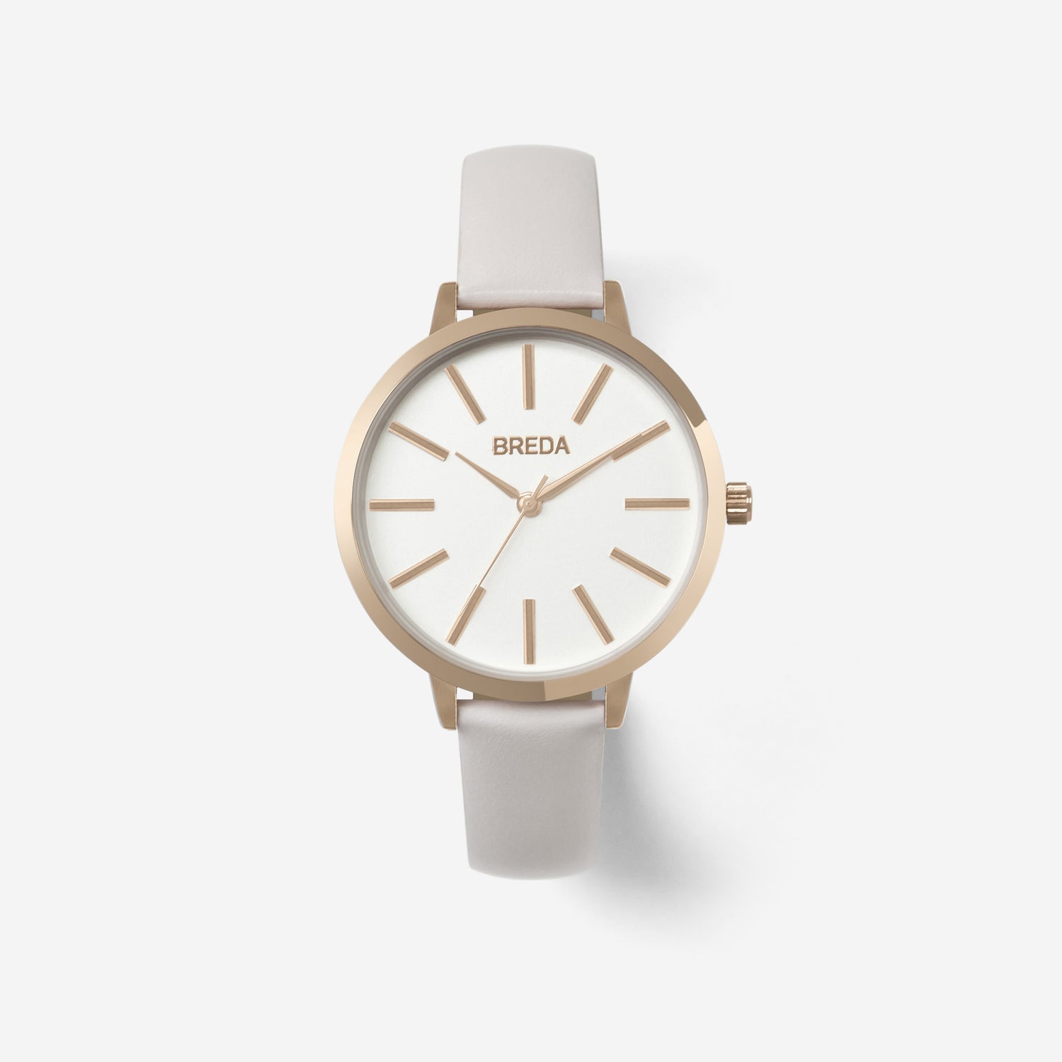 Joule Blush Leather Band Women's BREDA Watch